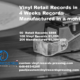 Vinyl Retail Records in 4 Weeks Recording Studio manufactured in a month